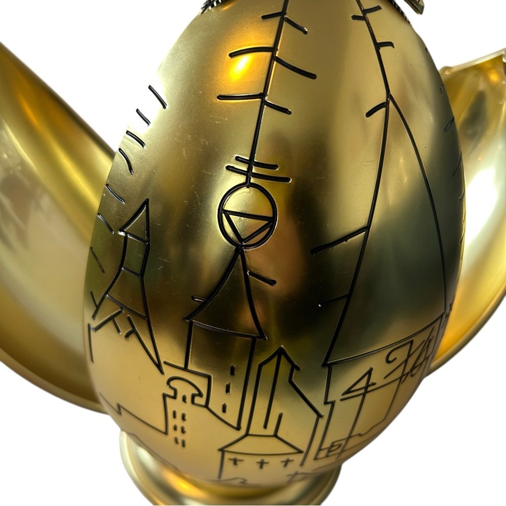 RARE Pottery barn Harry Potter triwizard golden egg Jewelry necklace holder - Picture 9 of 11
